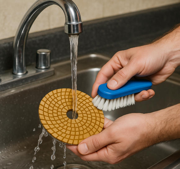 clean diamond polishing pad clean diamond polishing pad