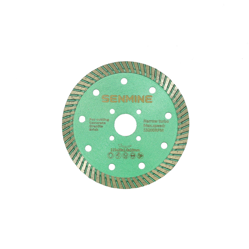 Turbo Diamond Saw Blade for Cutting Stone Hot Pressed