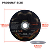 cut off wheels aluminum oxide