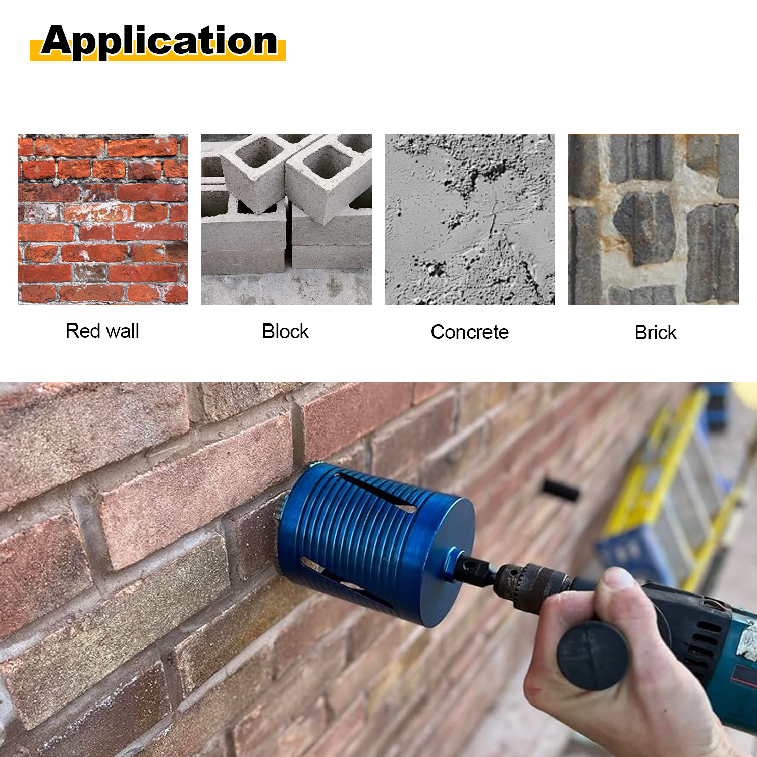 sds core drill bit