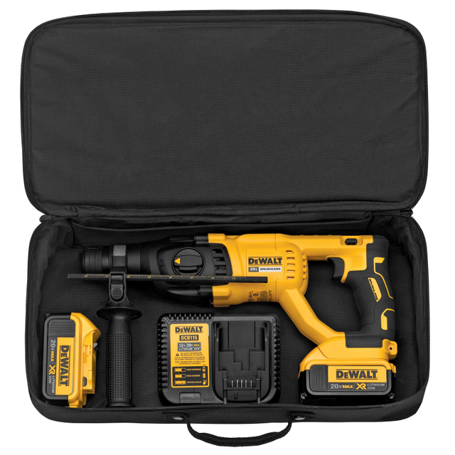 DEWALT 20V Lithium Brushless 26mm 3-mode SDS-PULS®Electric Hammer DCH133M2
