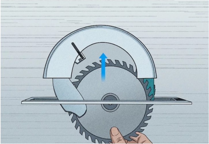 Position the New Blade