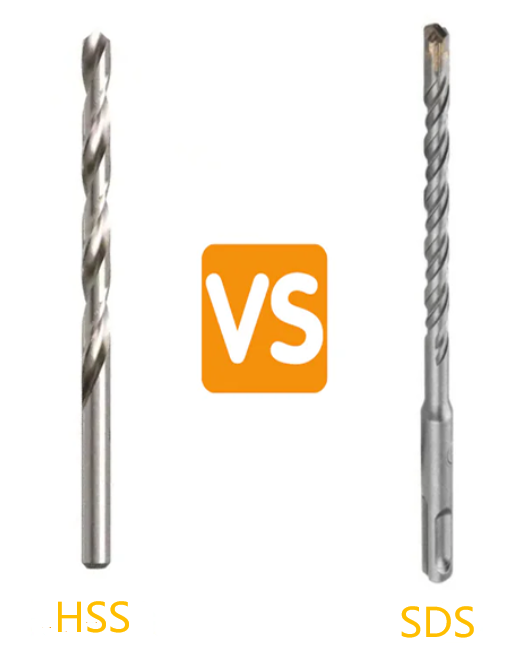HSS Drill Bit vs SDS Drill Bit