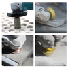 M14 Vacuum Brazed Diamond Milling Bits Finger Tile Cutter For Shaping Enlarging Holes In Porcelain Ceramic Marble