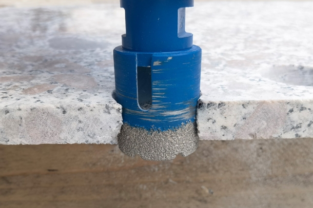 Vacuum Brazed Diamond Core Drill Bit