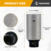 M14 Vacuum Brazed Diamond Milling Bits Finger Tile Cutter For Shaping Enlarging Holes In Porcelain Ceramic Marble
