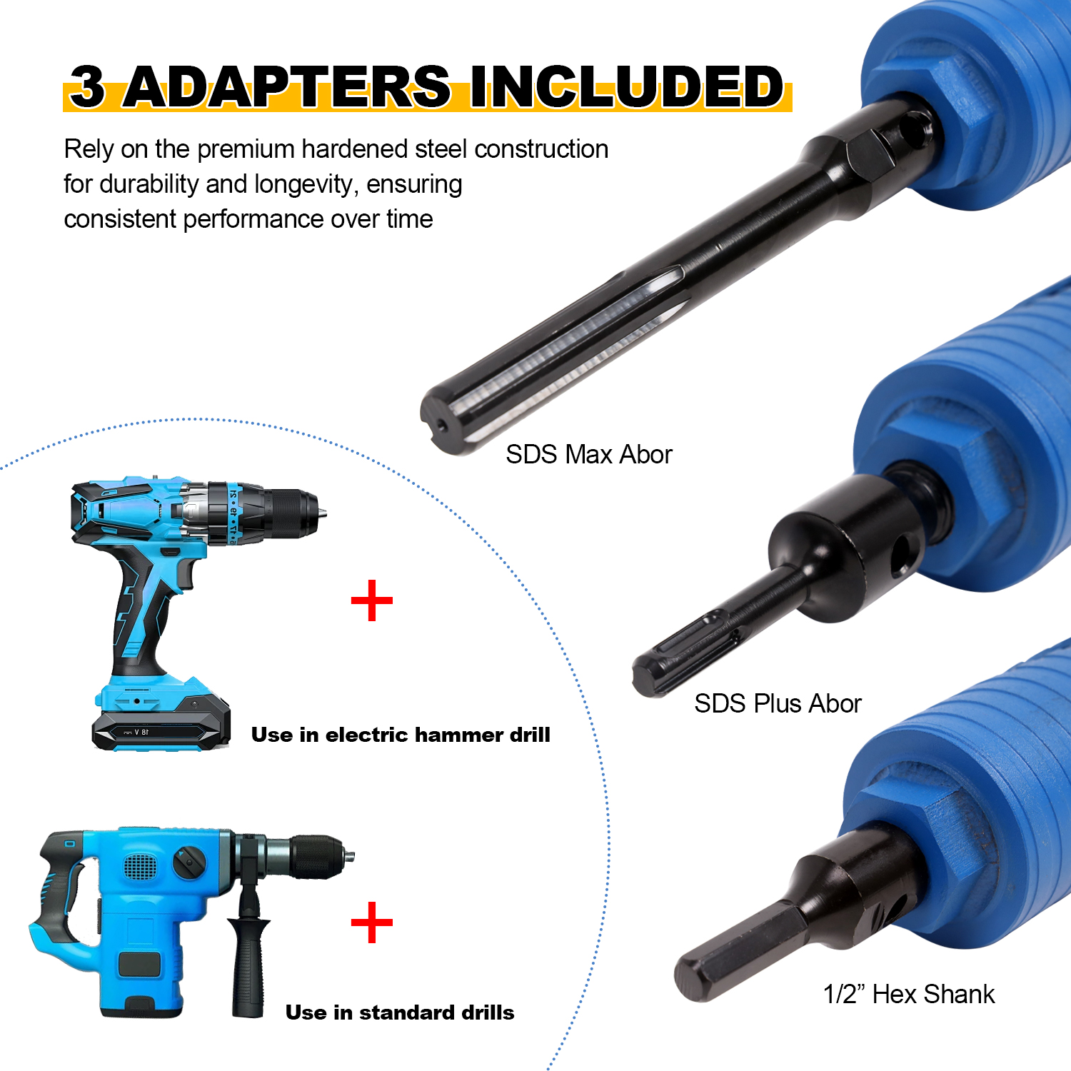 sds core drill bit