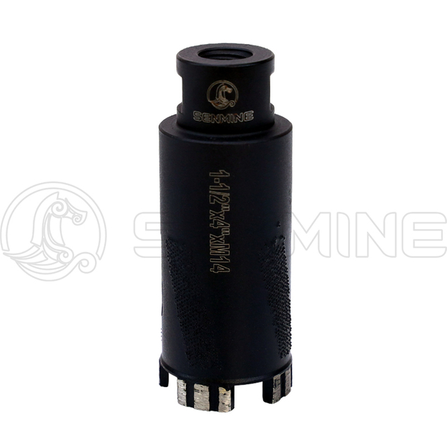 5/8-11 or M14 thread sintered diamond core drill bit for stone