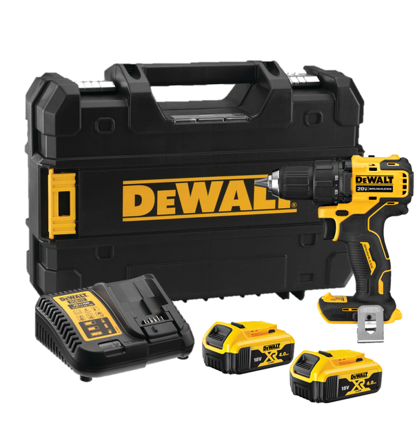 Dewalt 20V Lithium Electric Brushless Compact Drill Driver DCD708M2