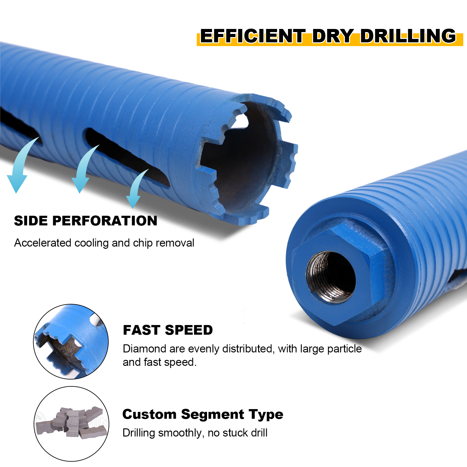 sds core drill bit